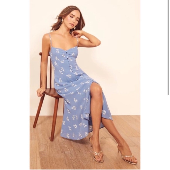 Reformation Cybill Dress in Verona - Picture 2 of 12